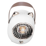 Air Conditioner Fan Multifunctional Portable 350ml Humidifying Spray Usb Rechargeable Air Cooler with LED Ambient Light
