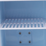 Car Fridge 4 Liters Durable ABS Cosmetic Storage Detachable Partition Portable Mini Fridge for Food Cosmetic Car Pink - Extra Image