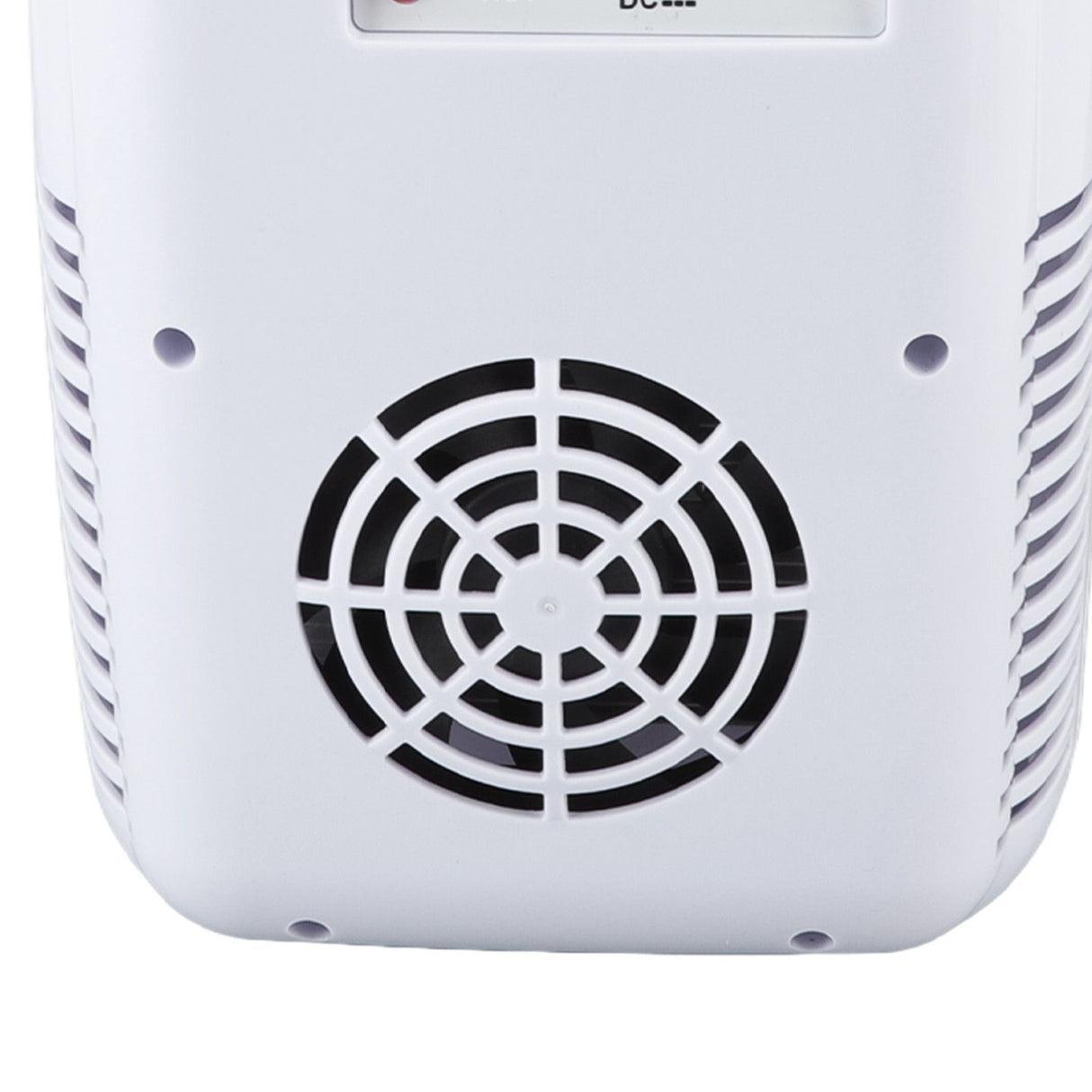 Car Fridge 4 Liters Durable ABS Cosmetic Storage Detachable Partition Portable Mini Fridge for Food Cosmetic Car White