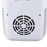 Car Fridge 4 Liters Durable ABS Cosmetic Storage Detachable Partition Portable Mini Fridge for Food Cosmetic Car White