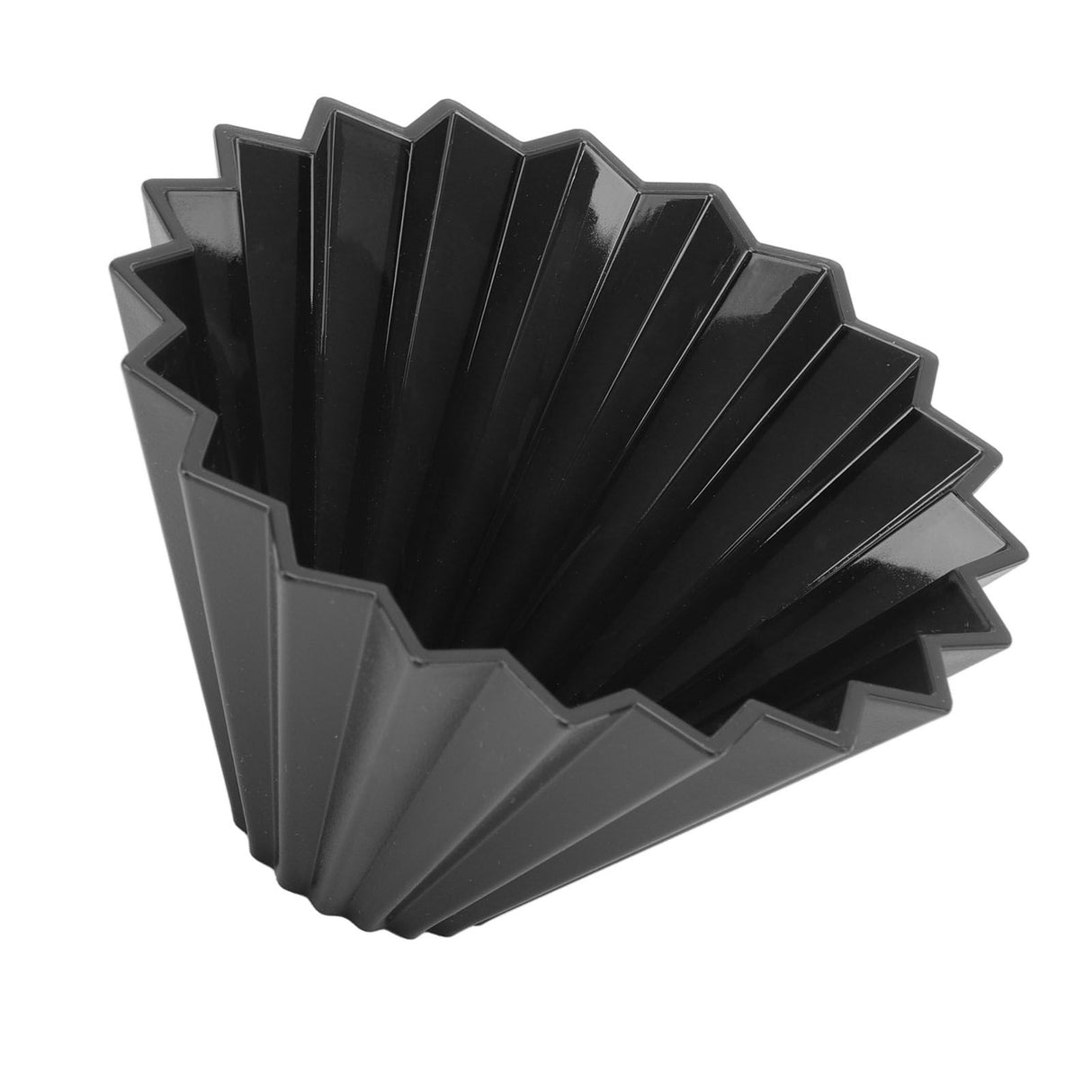 Coffee Filter Cup Resin Conical Reusable Hand Brewed Coffee Dripper Strainer for Kitchen Black