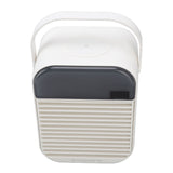 Portable Air Conditioner Fan 3 Wind Speed Efficient Misting Low Noise USB Air Conditioner Cooling Fan with Night Light White
