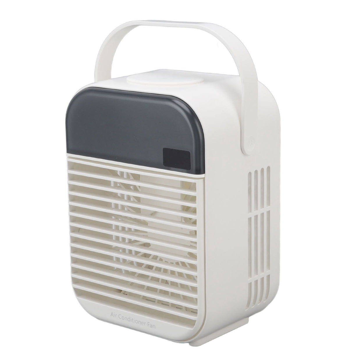 Portable Air Conditioner Fan 3 Wind Speed Efficient Misting Low Noise USB Air Conditioner Cooling Fan with Night Light White