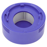 2Pcs Vacuum Cleaner Rear Filter Replacement for V6 V7 V8 Vacuum Cleaner Accessories - Top-Down View