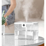 T15 USB Portable Humidifier Home Desktop Moisturizing Atomizer 1.5L Large Capacity Humidifier White