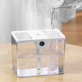 T15 USB Portable Humidifier Home Desktop Moisturizing Atomizer 1.5L Large Capacity Humidifier White - 45-Degree Angle