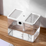 T15 USB Portable Humidifier Home Desktop Moisturizing Atomizer 1.5L Large Capacity Humidifier White
