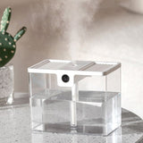 T15 USB Portable Humidifier Home Desktop Moisturizing Atomizer 1.5L Large Capacity Humidifier White