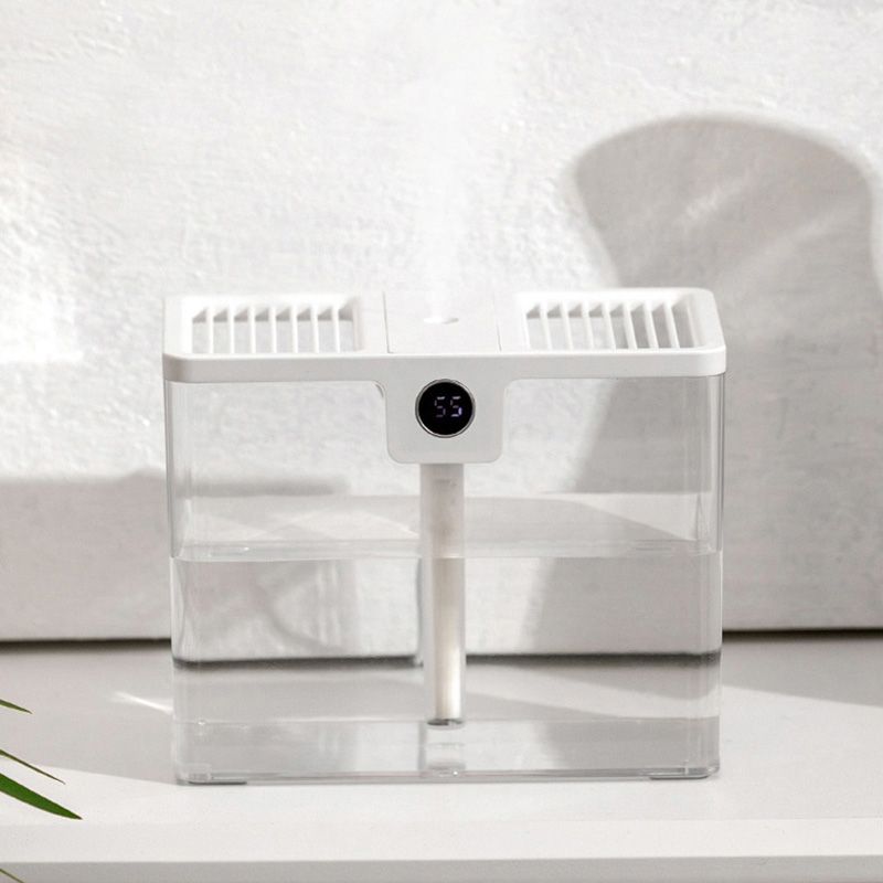 T15 USB Portable Humidifier Home Desktop Moisturizing Atomizer 1.5L Large Capacity Humidifier White