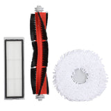 Vacuum Cleaner Parts Rolling Side Brush Filter Mop Cloth Set Kit for Dreame W10 Pro - Rear View