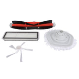 Vacuum Cleaner Parts Rolling Side Brush Filter Mop Cloth Set Kit for Dreame W10 Pro