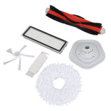 Vacuum Cleaner Parts Rolling Side Brush Filter Mop Cloth Set Kit for Dreame W10 Pro