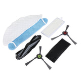 Sweeper Accessories Set Washable Mop Disposable Mop Rolling Brush Side Brush Filter Screen for Yeedi K650