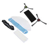 Sweeper Accessories Set Washable Mop Disposable Mop Rolling Brush Side Brush Filter Screen for Yeedi K650