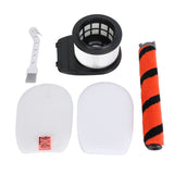 Roller Brush Filter White Cotton Cleaning Brush Set for Shark IZ300UK IZ320 Vacuum Cleaner - Close-Up Angle