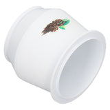 Coffee Dosing Cup Aluminum Alloy Coffee Making Machine Bean Grinder Portafilter Accessories 51mm/2.01in Opening 110ml