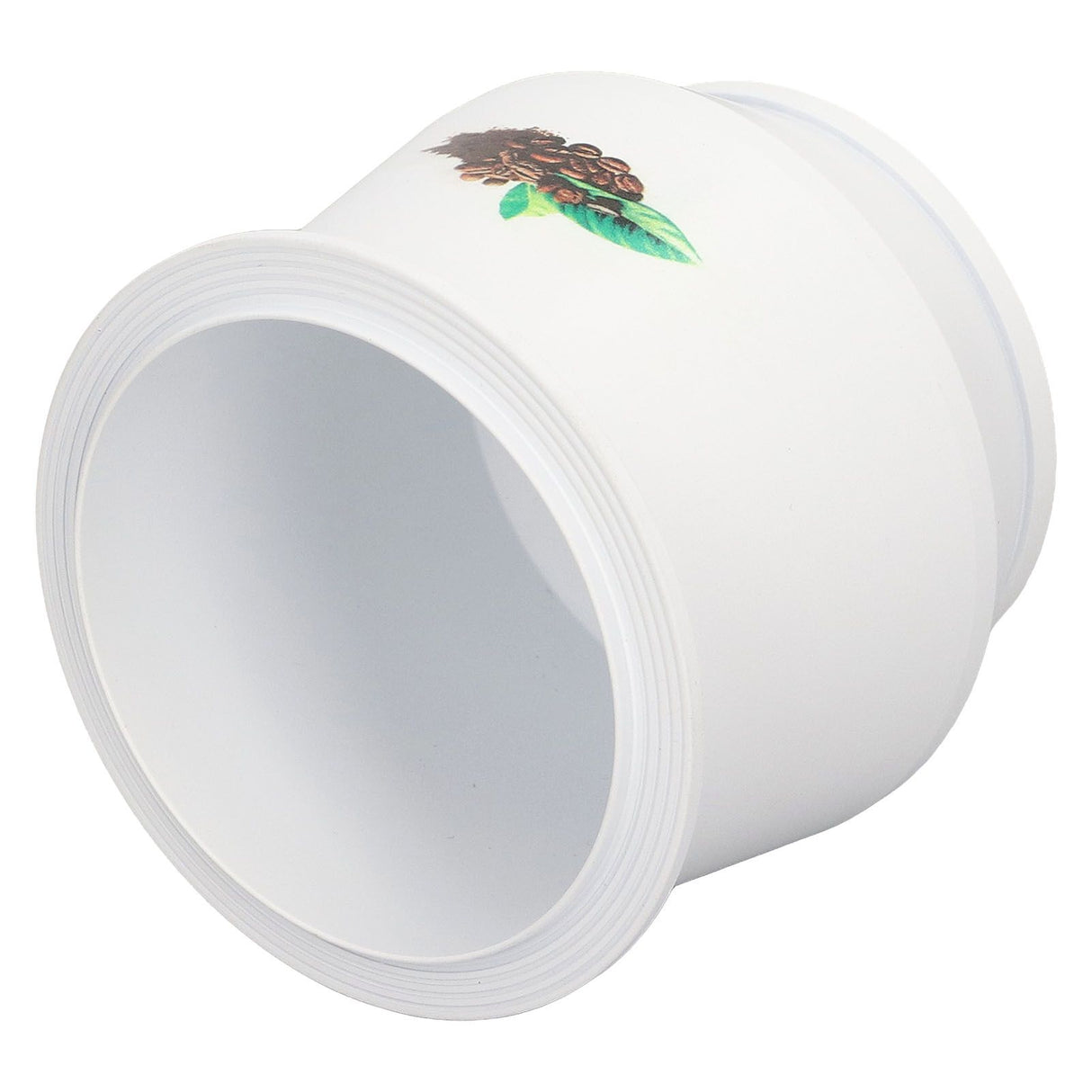 Coffee Dosing Cup Aluminum Alloy Coffee Making Machine Bean Grinder Portafilter Accessories 58mm/2.28in Opening 140ml