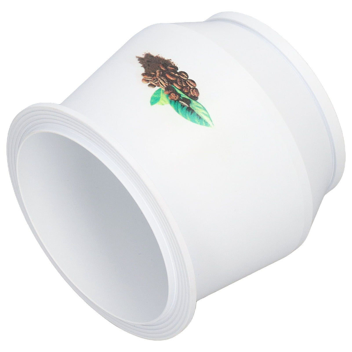 Coffee Dosing Cup Aluminum Alloy Coffee Making Machine Bean Grinder Portafilter Accessories 58mm/2.28in Opening 140ml