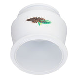 Coffee Dosing Cup Aluminum Alloy Coffee Making Machine Bean Grinder Portafilter Accessories 58mm/2.28in Opening 140ml