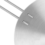 Heat Diffuser Stainless Steel Induction Cooker Diffuser Plate with Handle for Kitchen 19.5cm/7.68in