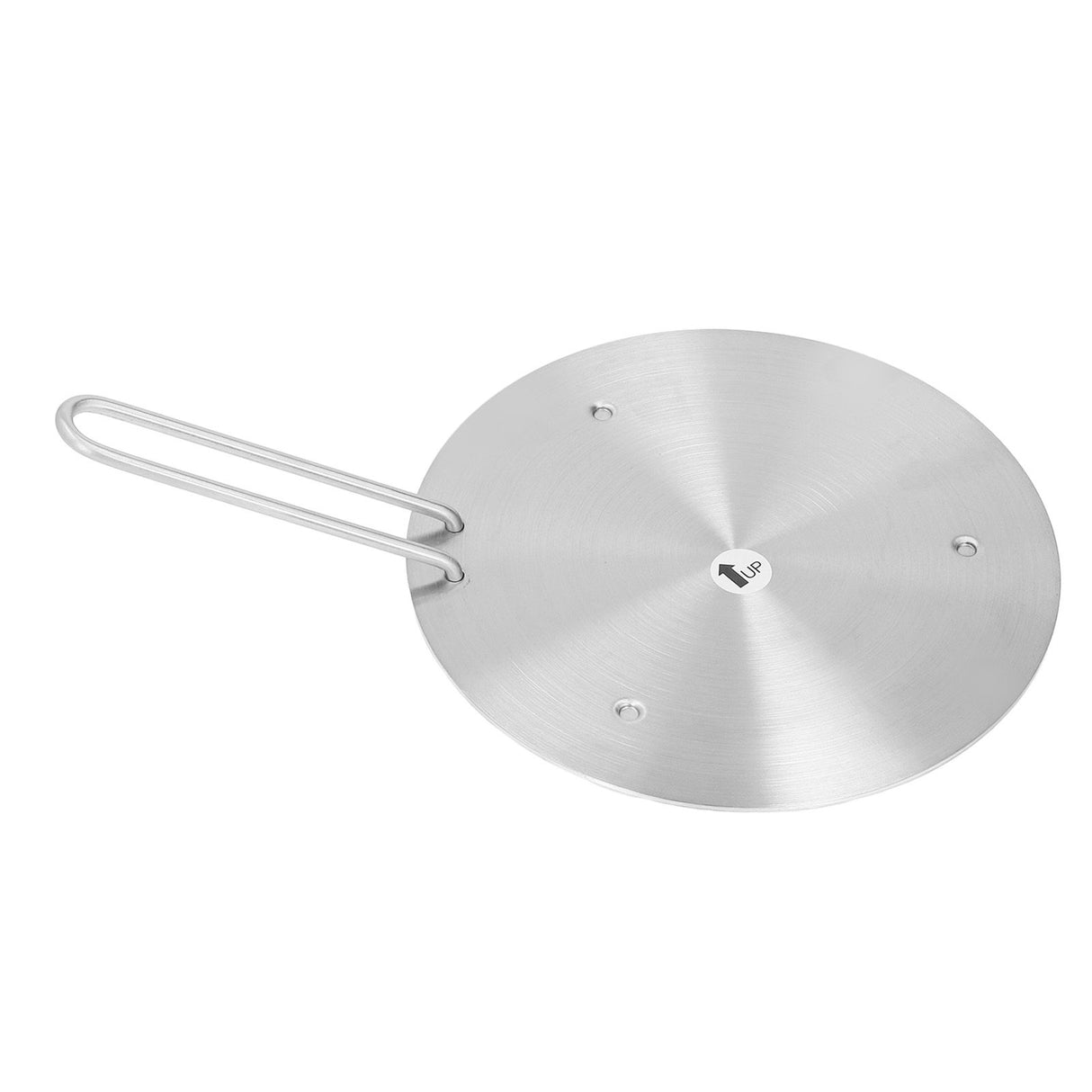 Heat Diffuser Stainless Steel Induction Cooker Diffuser Plate with Handle for Kitchen 23.5cm/9.25in