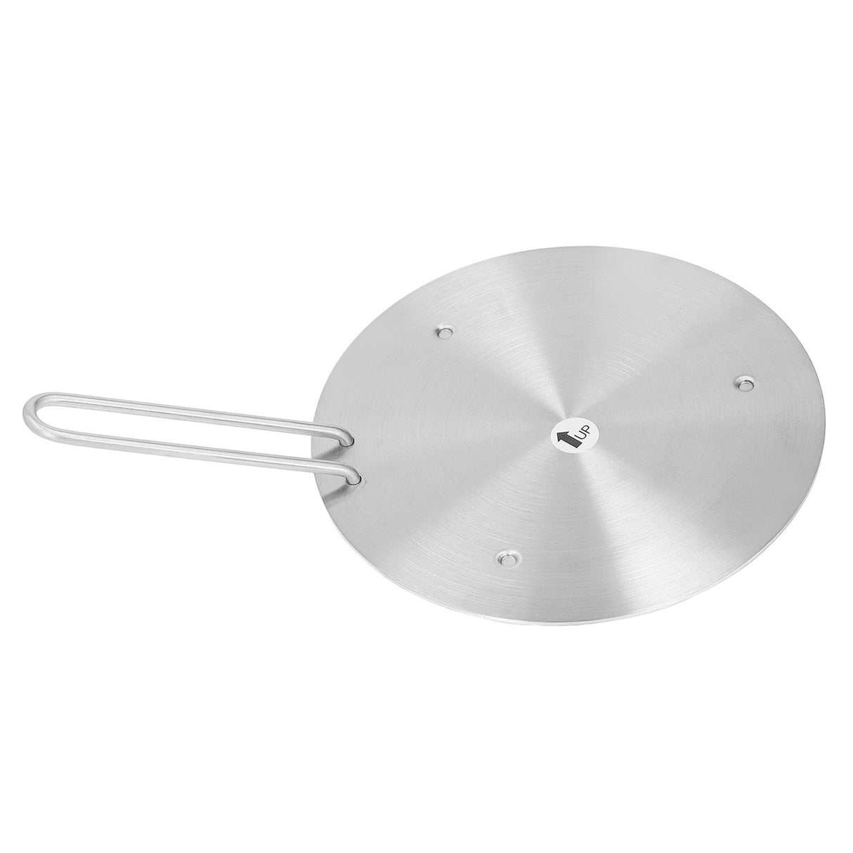 Heat Diffuser Stainless Steel Induction Cooker Diffuser Plate with Handle for Kitchen 23.5cm/9.25in