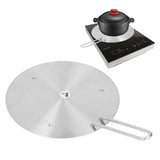 Heat Diffuser Stainless Steel Induction Cooker Diffuser Plate with Handle for Kitchen 23.5cm/9.25in - Extra Image