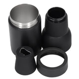 Vacuum Double Wall Stainless Steel Can Insulation and Cold Storage Tank with Bottle Opener Black