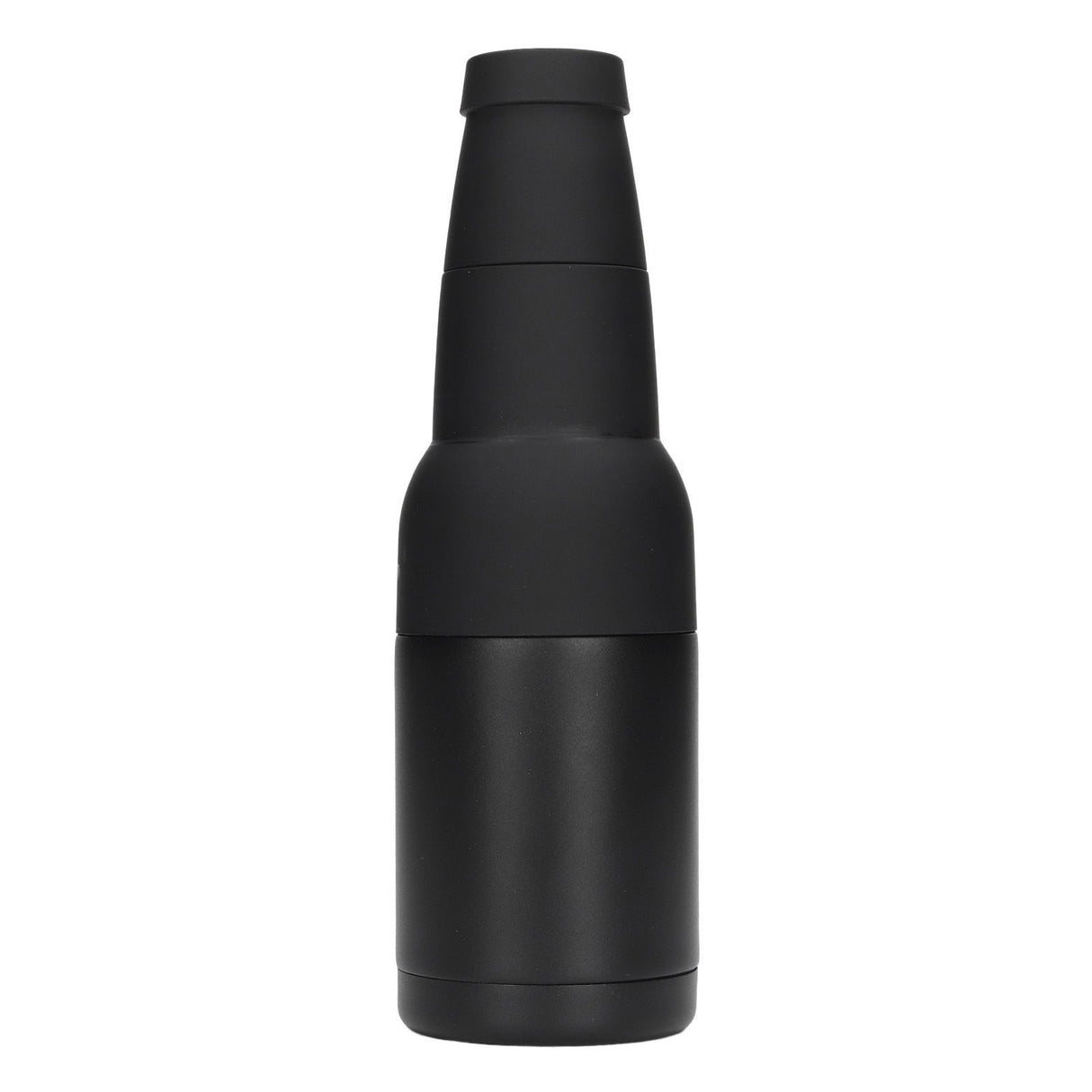 Vacuum Double Wall Stainless Steel Can Insulation and Cold Storage Tank with Bottle Opener Black