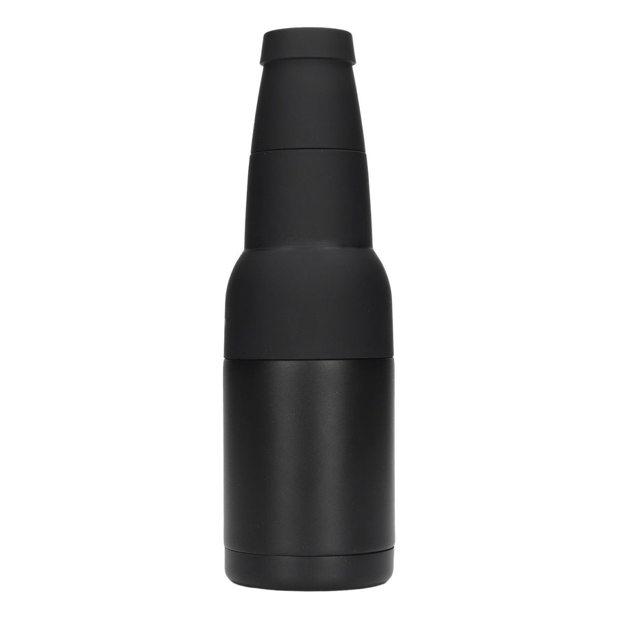 Vacuum Double Wall Stainless Steel Can Insulation and Cold Storage Tank with Bottle Opener Black