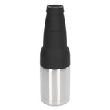 Vacuum Double Wall Stainless Steel Can Insulation and Cold Storage Tank with Bottle Opener Steel Color - Close-Up Angle