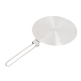 Heat Diffuser Plate Stainless Steel Induction Plate Kitchen Cooking Diffuser for Electric Induction Cooker 23.5cm / 9.3in - Low Angle