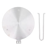 Heat Diffuser Plate Stainless Steel Induction Plate Kitchen Cooking Diffuser for Electric Induction Cooker 23.5cm / 9.3in