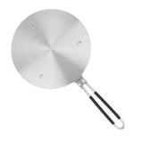 Heat Diffuser Plate Stainless Steel Fast Even Heat Induction Adapter Plate with Long Handle for Induction Cooker Iron Pan Type 20