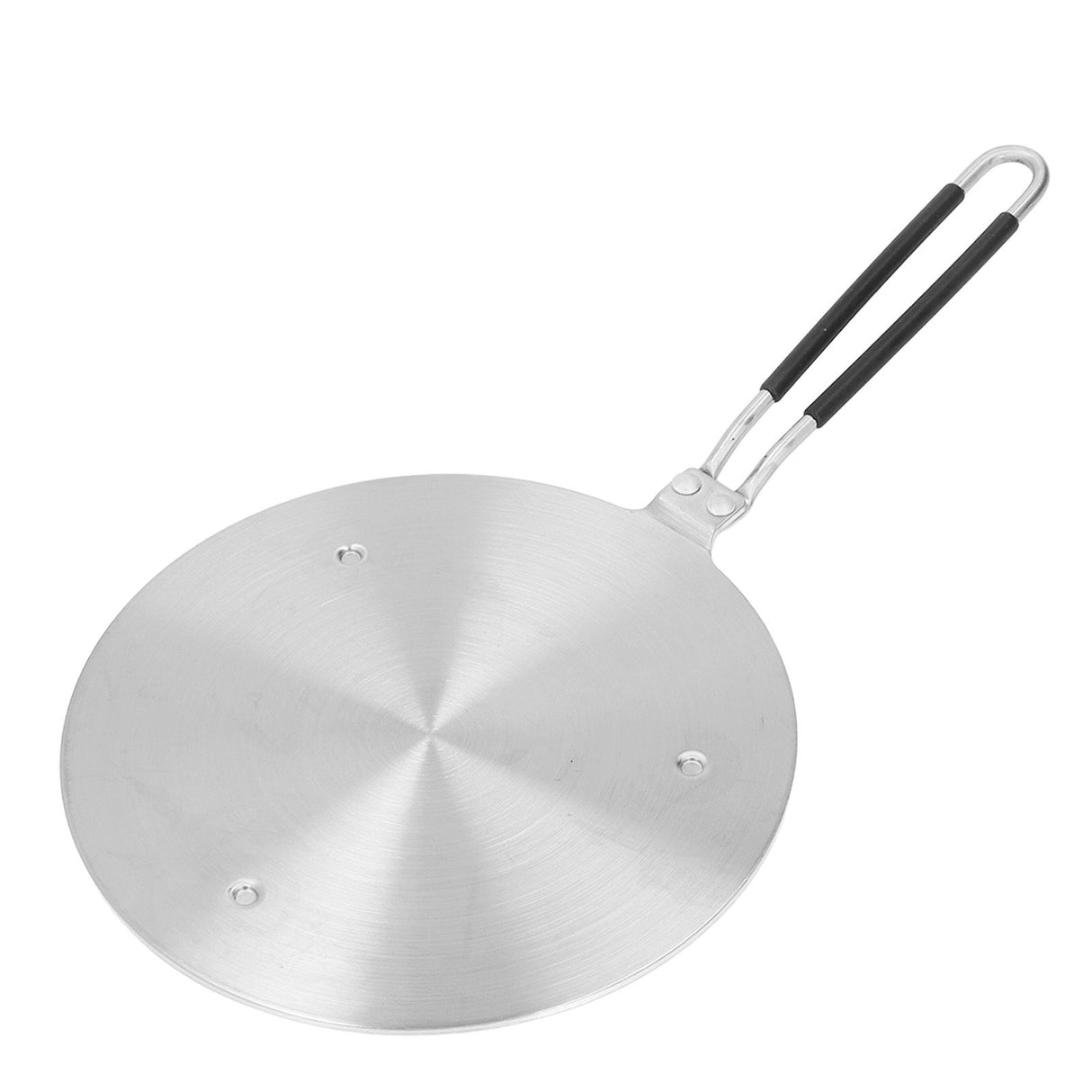 Heat Diffuser Plate Stainless Steel Fast Even Heat Induction Adapter Plate with Long Handle for Induction Cooker Iron Pan Type 20