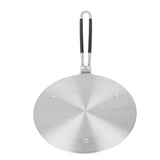 Heat Diffuser Plate Stainless Steel Fast Even Heat Induction Adapter Plate with Long Handle for Induction Cooker Iron Pan Type 20