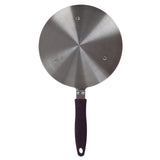 Induction Adapter Plate Stainless Steel Heat Diffuser with Purple Handle Kitchen Accessories for Iron Pot Ceramic Pot 19.5cm/7.68in