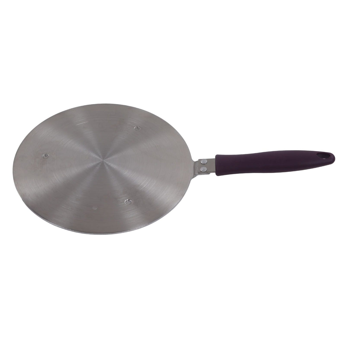 Induction Adapter Plate Stainless Steel Heat Diffuser with Purple Handle Kitchen Accessories for Iron Pot Ceramic Pot 21.5cm/8.46in