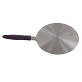 Induction Adapter Plate Stainless Steel Heat Diffuser with Purple Handle Kitchen Accessories for Iron Pot Ceramic Pot 21.5cm/8.46in