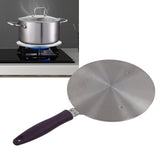 Induction Adapter Plate Stainless Steel Heat Diffuser with Purple Handle Kitchen Accessories for Iron Pot Ceramic Pot 21.5cm/8.46in - Extra Image