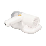 Mattress Vacuum Cleaner Purple Light USB Charging Cordless Mite Vacuum Cleaner with 20Kpa Suction Electric Mite Remover White - Close-Up Angle