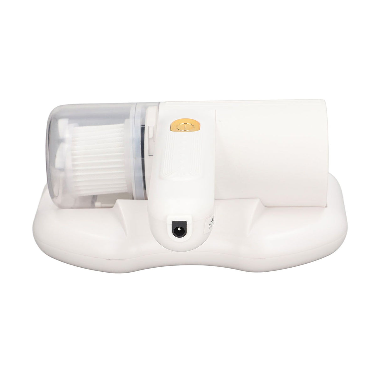 Mattress Vacuum Cleaner Purple Light USB Charging Cordless Mite Vacuum Cleaner with 20Kpa Suction Electric Mite Remover White
