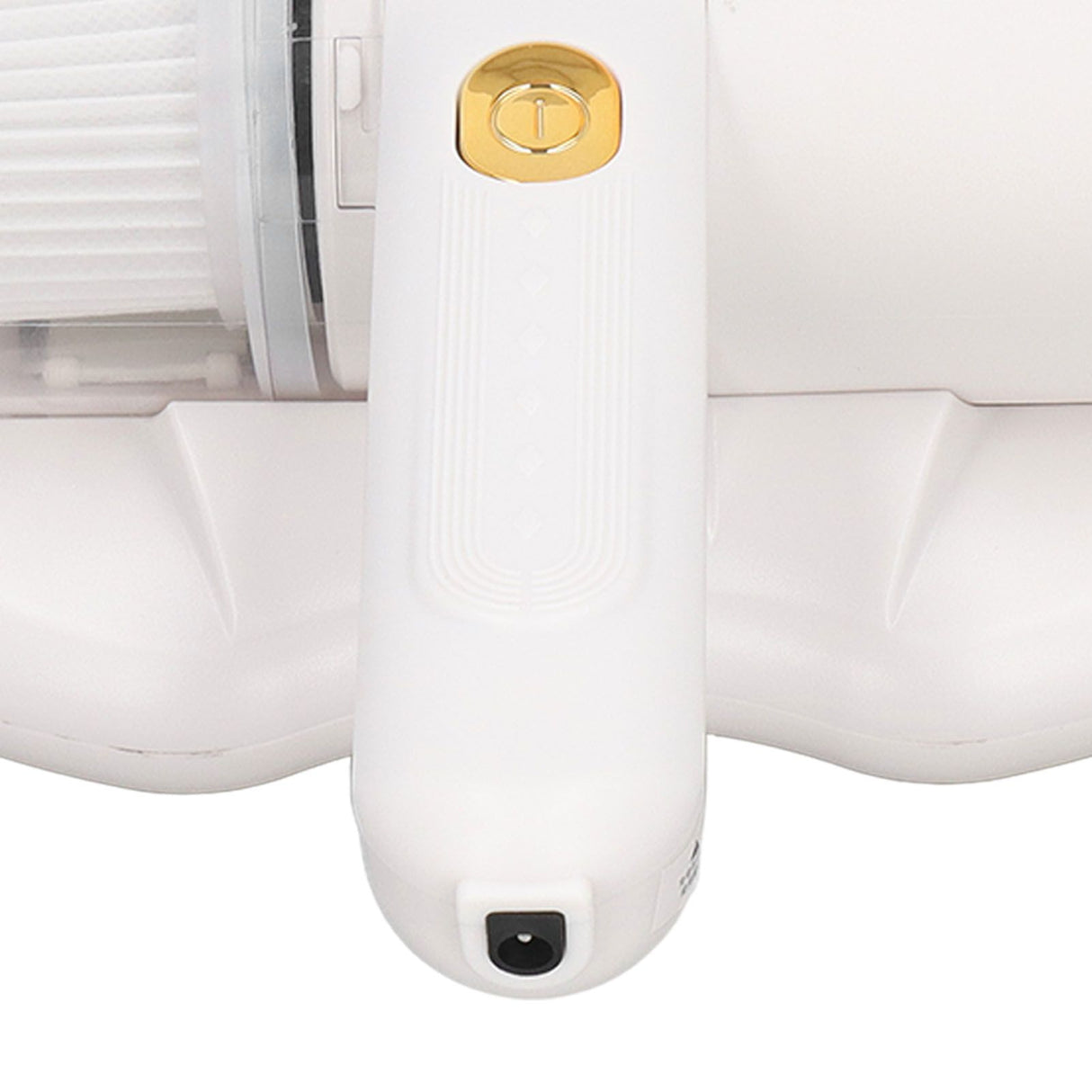Mattress Vacuum Cleaner Purple Light USB Charging Cordless Mite Vacuum Cleaner with 20Kpa Suction Electric Mite Remover White