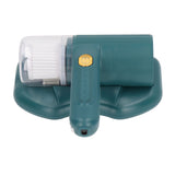 Mattress Vacuum Cleaner Purple Light USB Charging Cordless Mite Vacuum Cleaner with 20Kpa Suction Electric Mite Remover Green