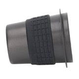58mm Stainless Steel Coffee Dosing Cup Coffee Machine Handle Receiving Powder Cup with Silicone Ring Black - 45-Degree Angle