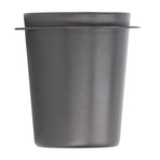58mm Coffee Dosing Cup Universal Stainless Steel Coffee Machine Handle Dosing Cup Coffee Powder Feeder Black