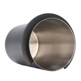 58mm Coffee Dosing Cup Universal Stainless Steel Coffee Machine Handle Dosing Cup Coffee Powder Feeder Black
