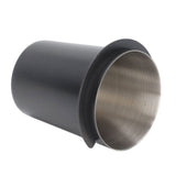 58mm Coffee Dosing Cup Universal Stainless Steel Coffee Machine Handle Dosing Cup Coffee Powder Feeder Black - Extra Image