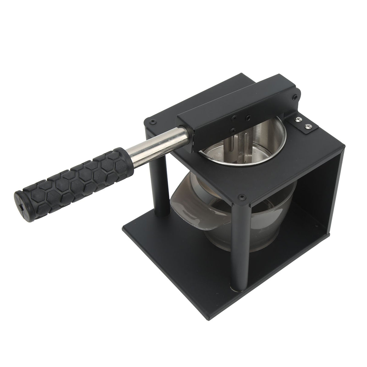 Manual Press Juicer Lever Design 304 Stainless Steel Hand Pressed Juicer Fruit Squeezer with Two Filters