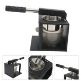 Manual Press Juicer Lever Design 304 Stainless Steel Hand Pressed Juicer Fruit Squeezer with Two Filters - Extra Image